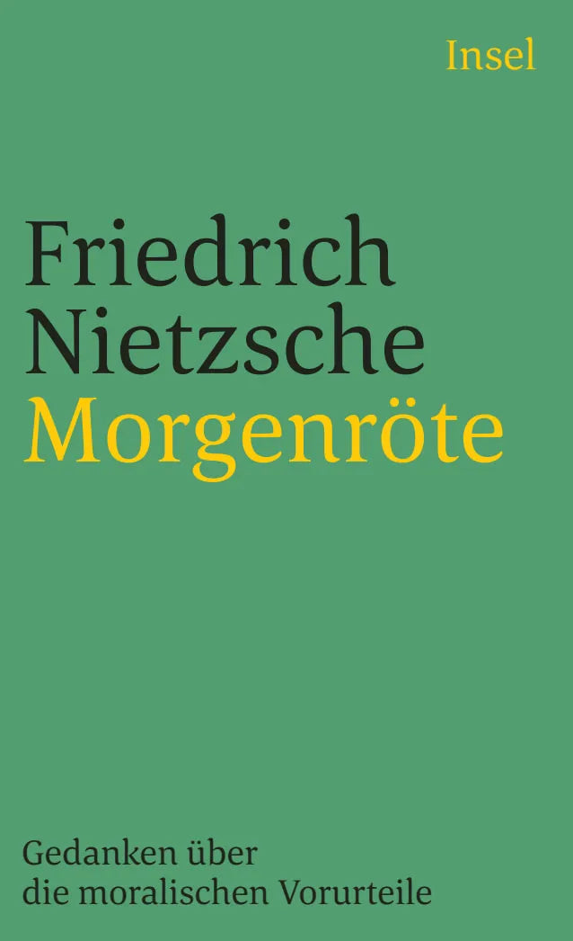 Buchcover von 'Morgenröte' - Taschenbuch von Friedrich Nietzsche