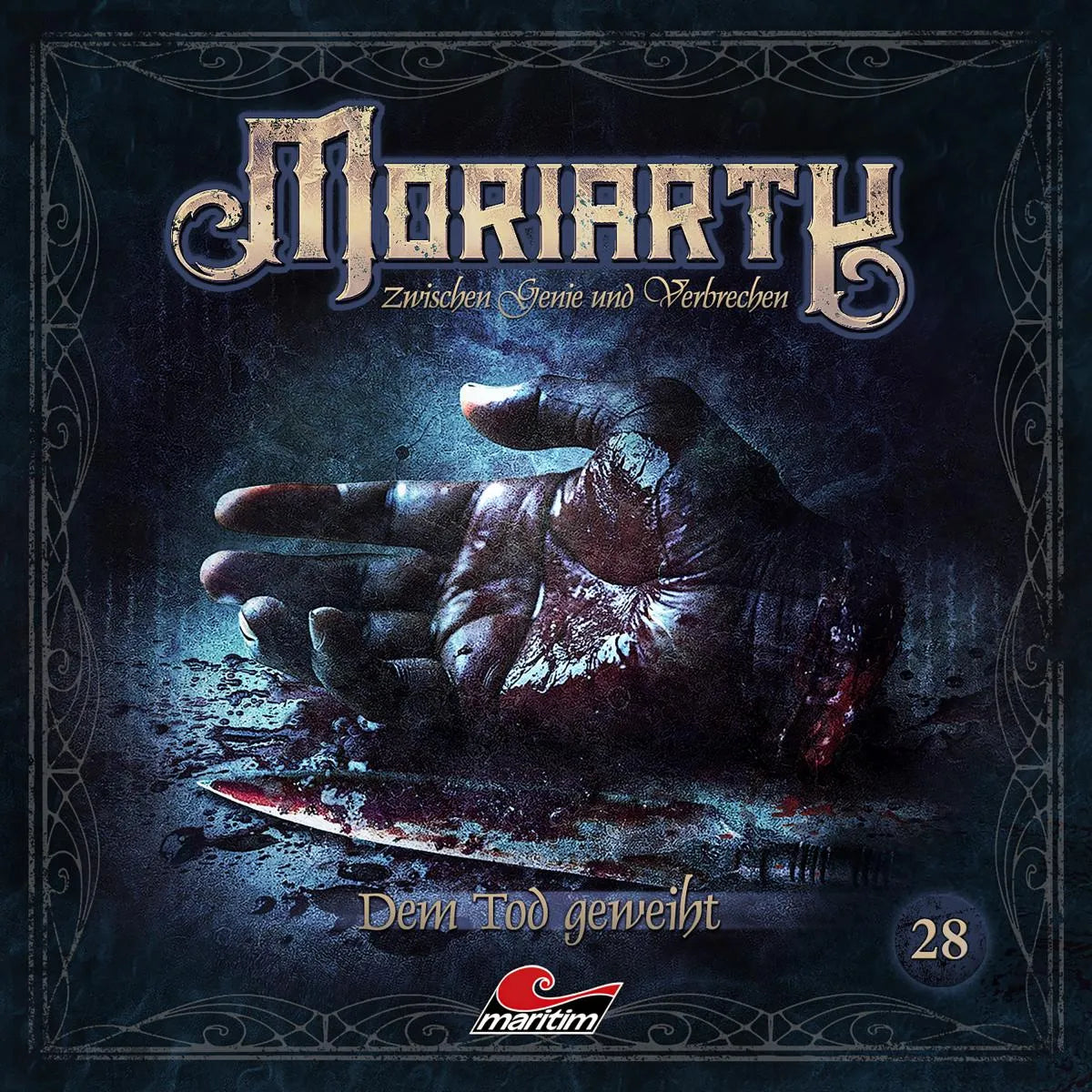Cover: Moriarty, Folge 28: Dem Tod geweiht (Hörbuch Download) von Marc Freund