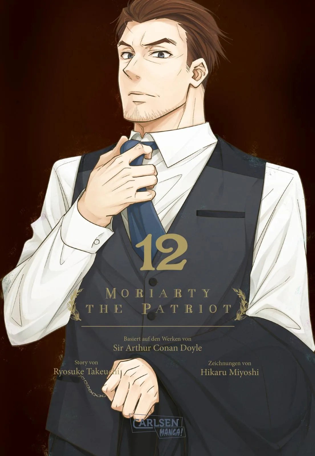 Buchcover von 'Moriarty the Patriot 12' - Taschenbuch von Ryosuke Takeuchi