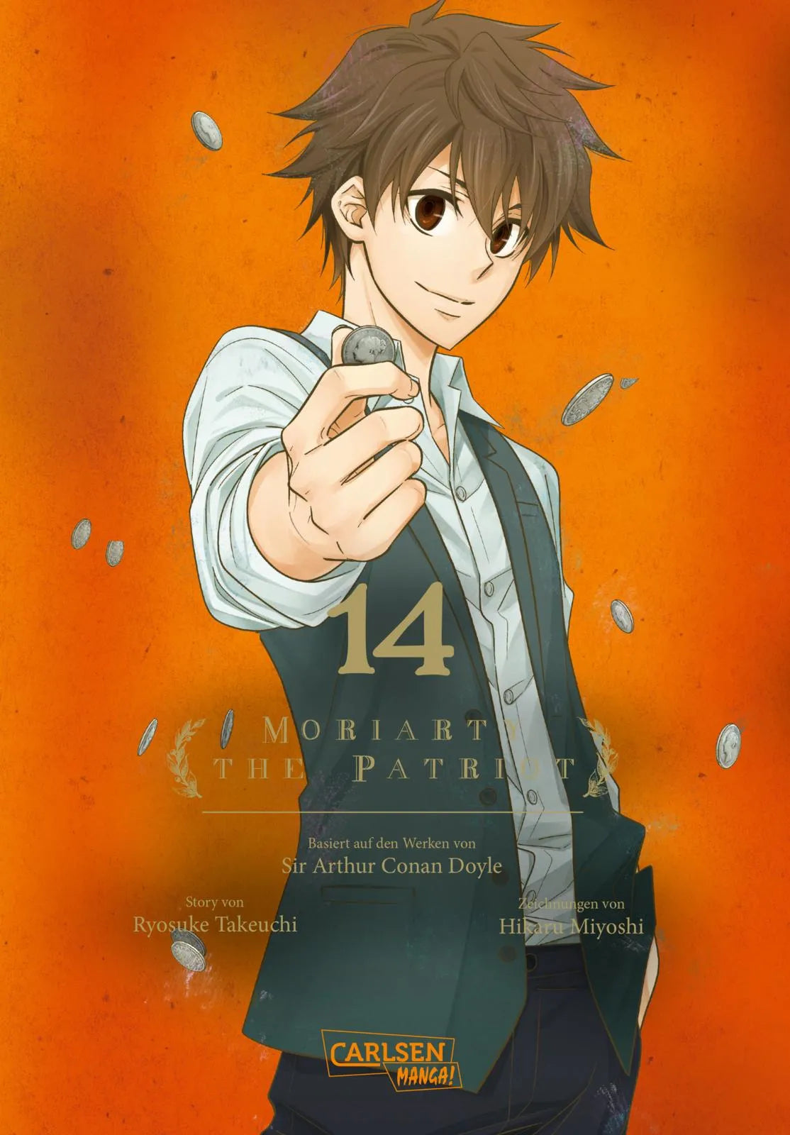 Buchcover von 'Moriarty the Patriot 14' - Taschenbuch von Ryosuke Takeuchi