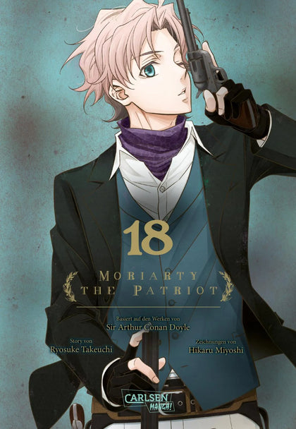 Buchcover von 'Moriarty the Patriot 18' - Taschenbuch von Ryosuke Takeuchi