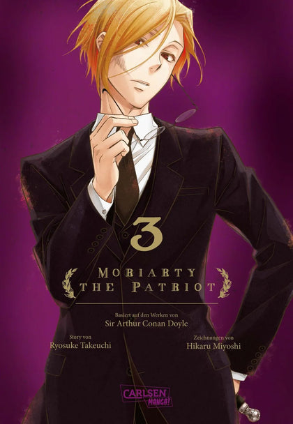 Cover: Moriarty the Patriot 3 (Taschenbuch) von nicht verwenden] Ryosuke Takeuchi [doppelt