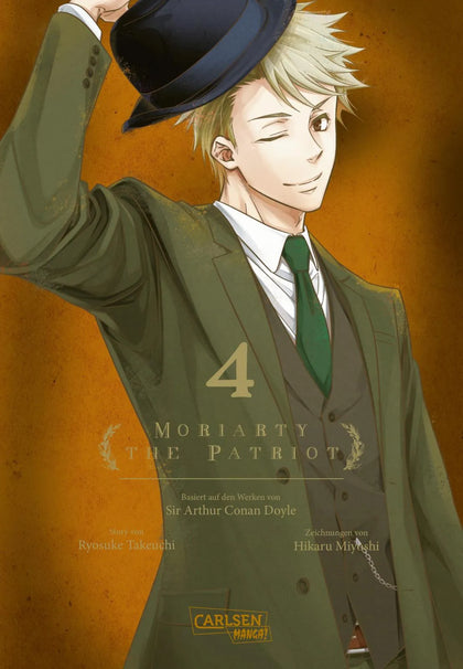 Buchcover von 'Moriarty the Patriot 4' - Taschenbuch von Ryosuke Takeuchi [doppelt, nicht verwenden]