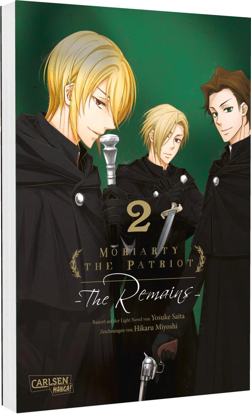 Buchcover von 'Moriarty the Patriot: The Remains 2' - Taschenbuch von Yosuke Saita