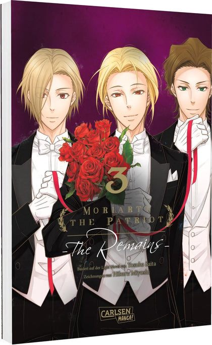 Buchcover von 'Moriarty the Patriot: The Remains 3' - Taschenbuch von Yosuke Saita