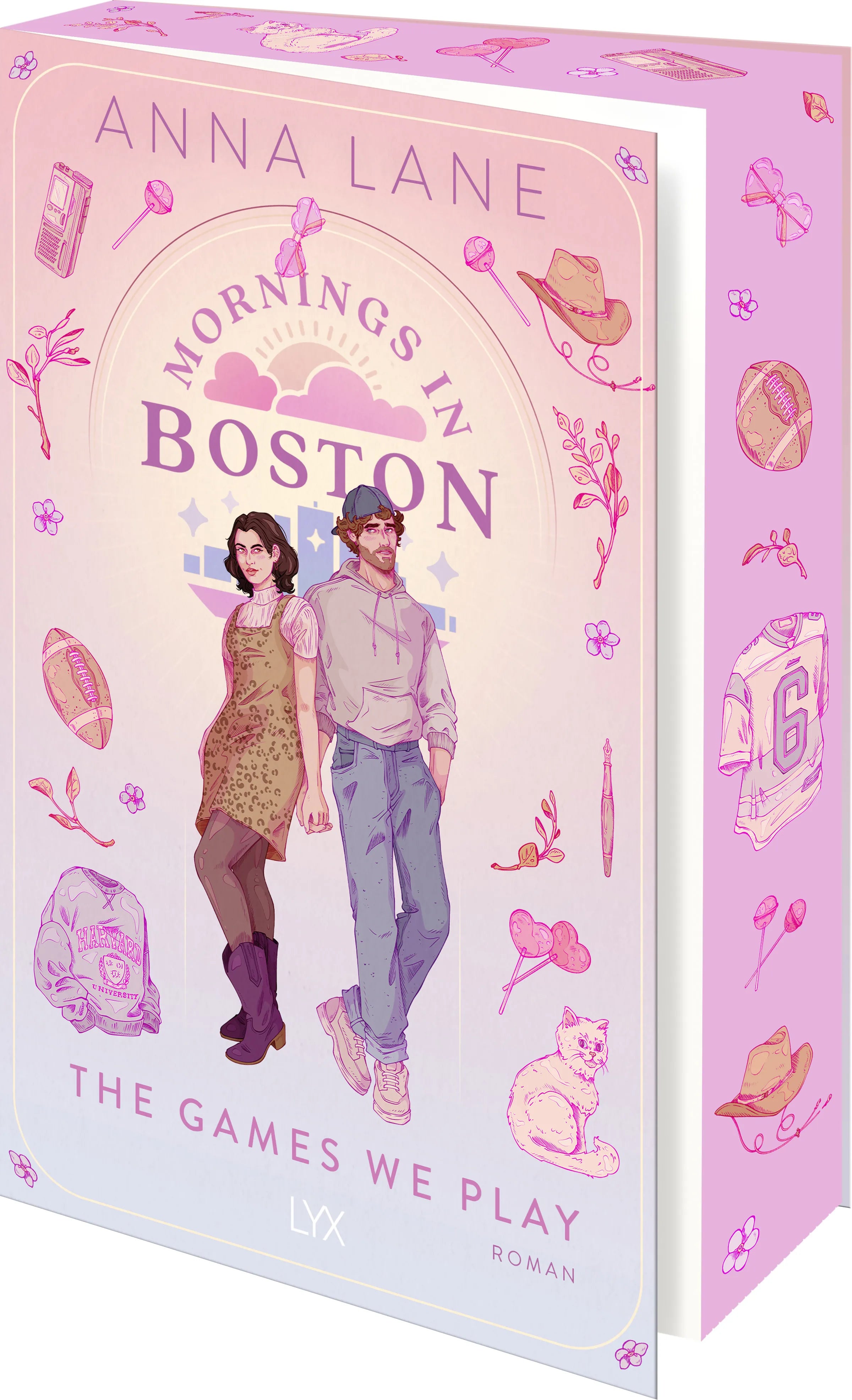 Buchcover von 'Mornings in Boston - The Games We Play' - Paperback von Anna Lane