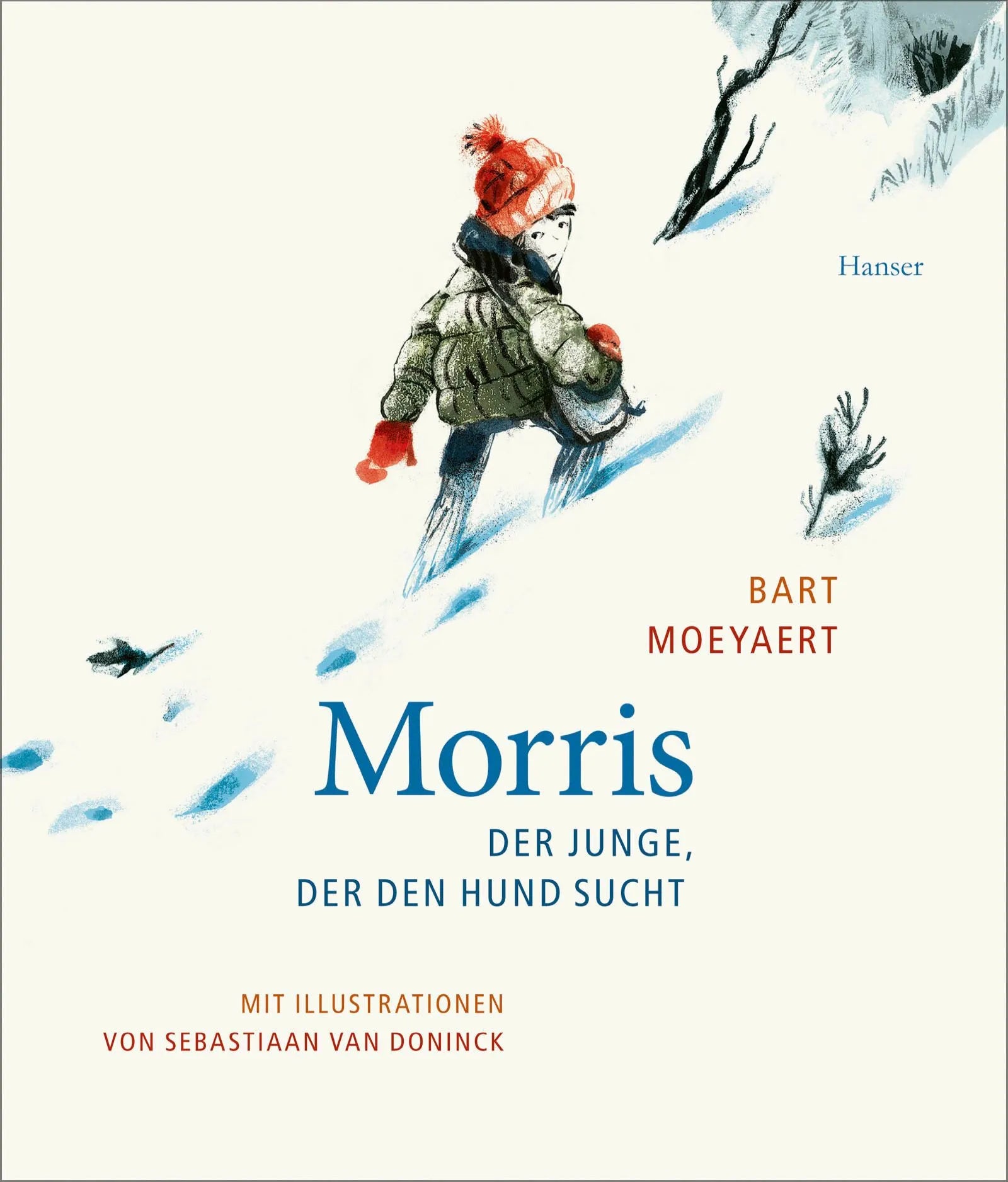 Buchcover von 'Morris' - Gebundene Ausgabe von Bart Moeyaert