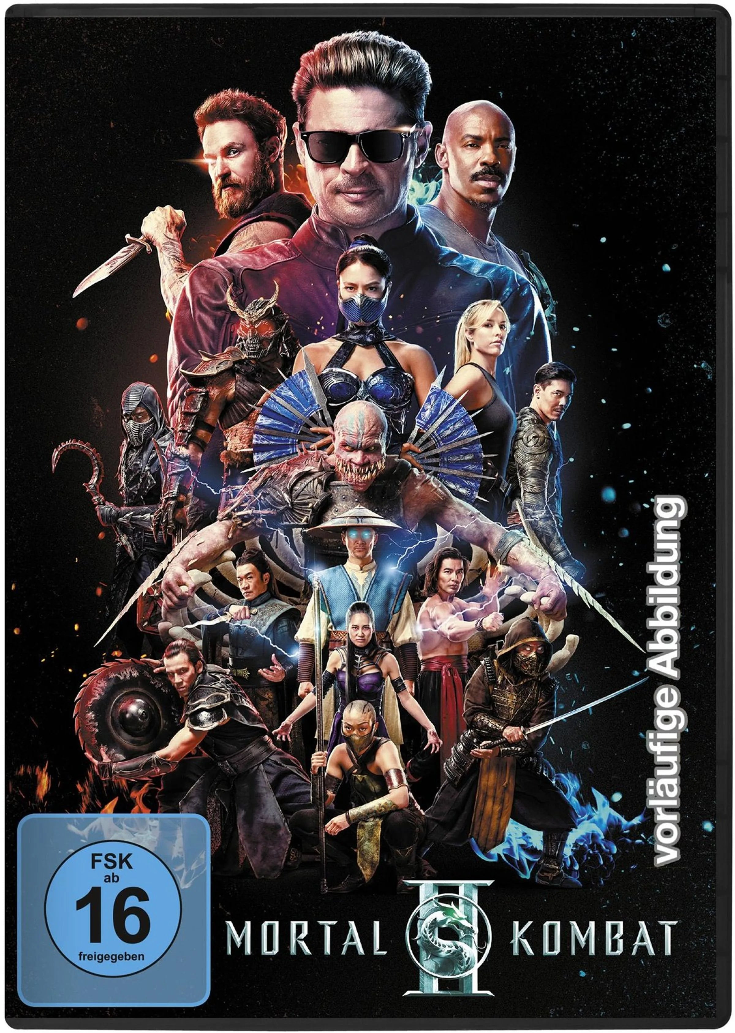 DVD-Cover: Mortal Kombat II. Regie: Simon McQuoid. Vorläufiges Cover - Platzhalterbild
