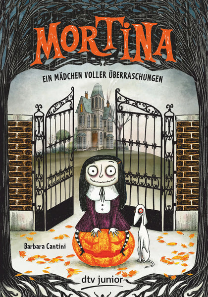 Buchcover von 'Mortina – Ein Mädchen voller Überraschungen' - Gebundene Ausgabe von Barbara Cantini