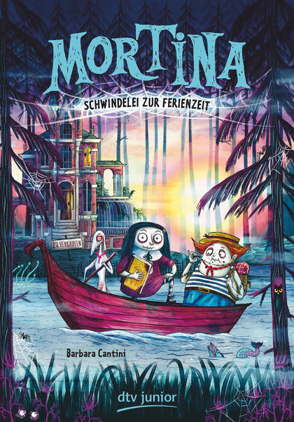 Buchcover von 'Mortina – Schwindelei zur Ferienzeit' - Gebundene Ausgabe von Barbara Cantini