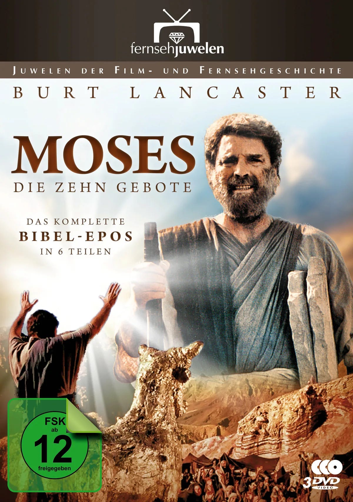 Moses - Die zehn Gebote  [3 DVDs] - DVD