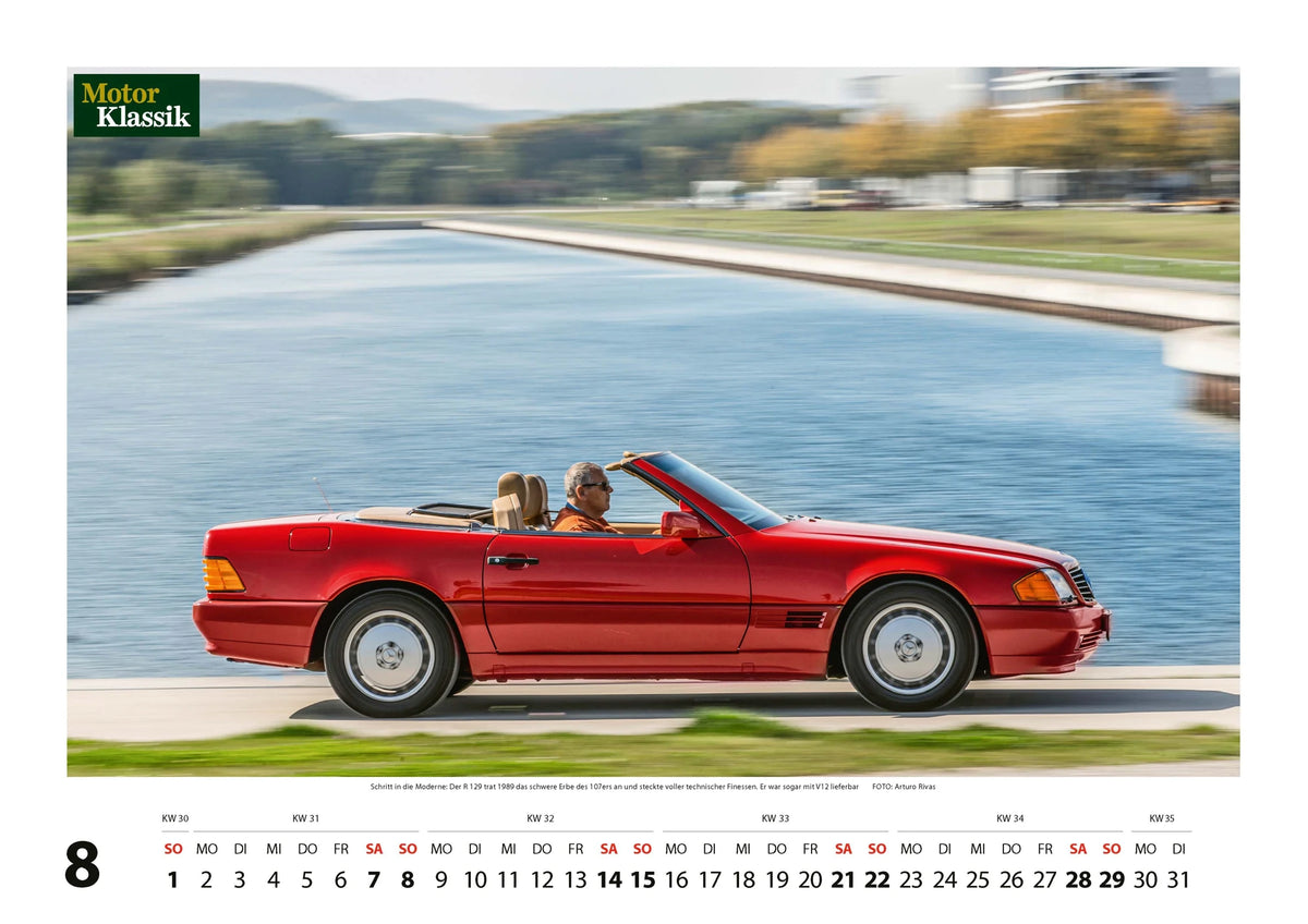 Motor Klassik Kalender 2027 – Ansicht
