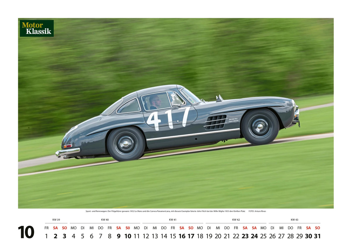 Motor Klassik Kalender 2027 – Ansicht