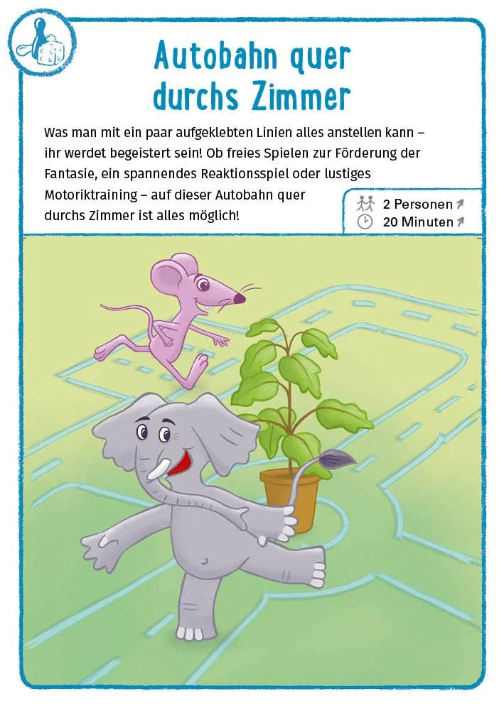 Motorik – 30 Bildkarten für Kinder im Kindergarten- und Vorschulalter – Ansicht