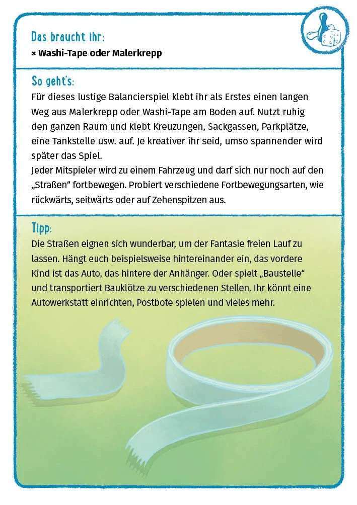 Motorik – 30 Bildkarten für Kinder im Kindergarten- und Vorschulalter – Ansicht