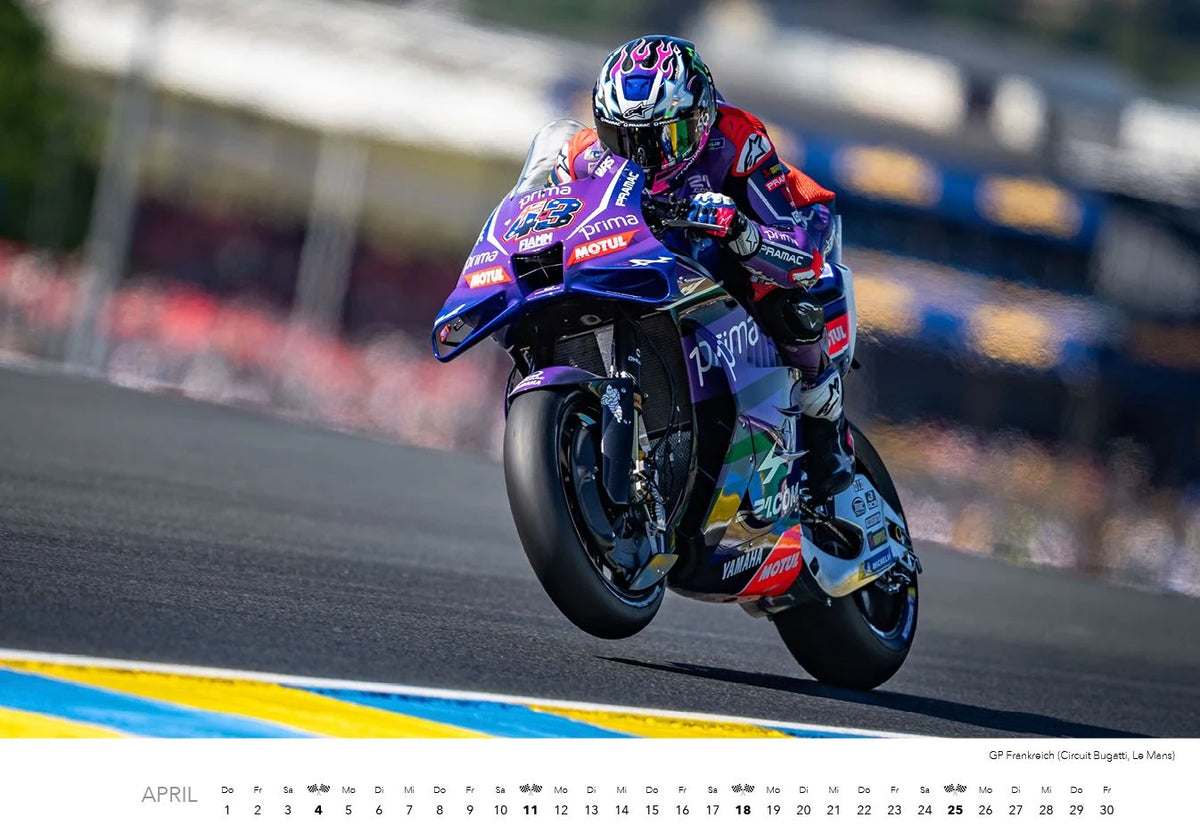 Motorrad Grand Prix Kalender 2027 – Ansicht