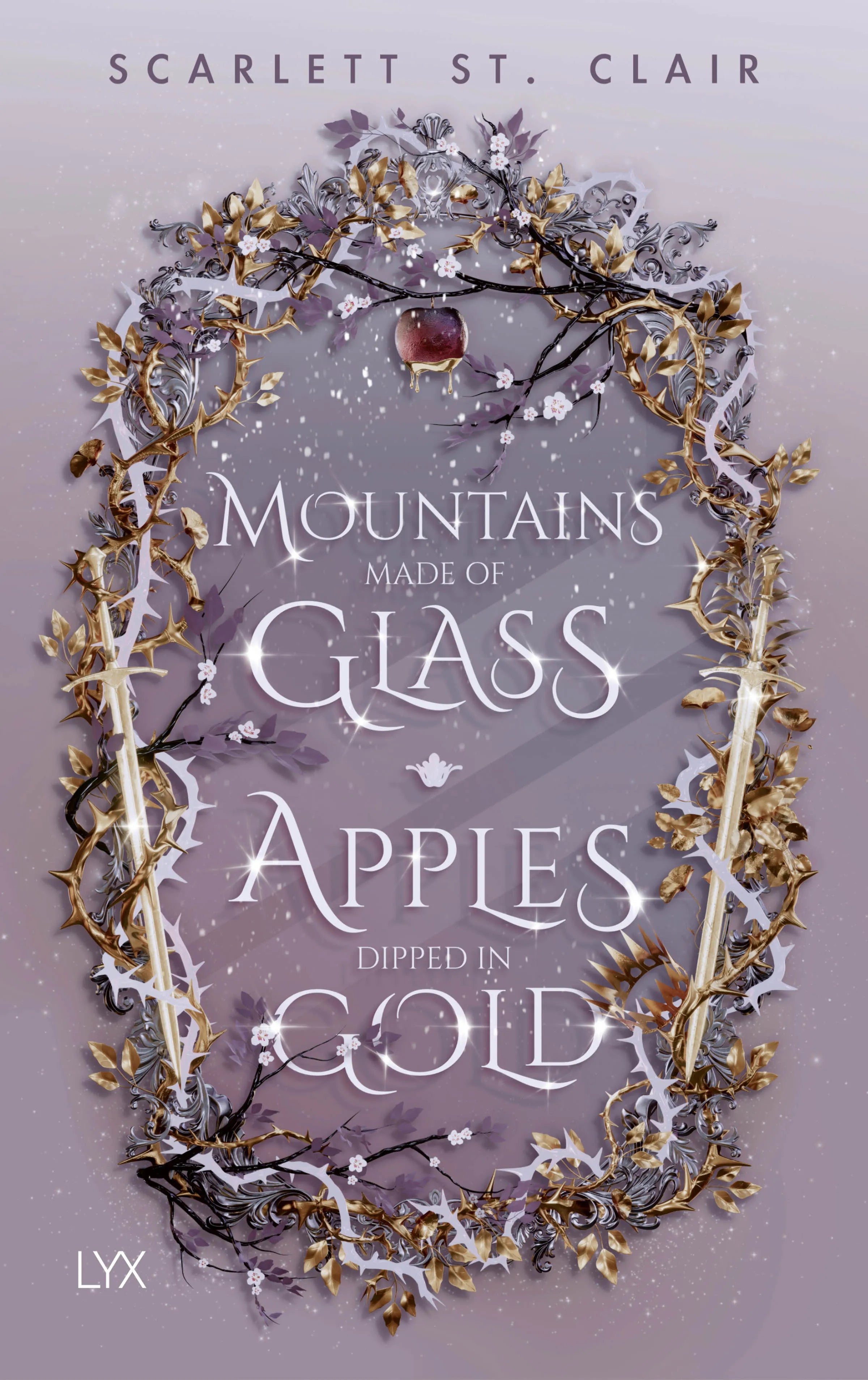 Buchcover von 'Mountains Made of Glass / Apples Dipped in Gold' - Paperback von Scarlett St. Clair