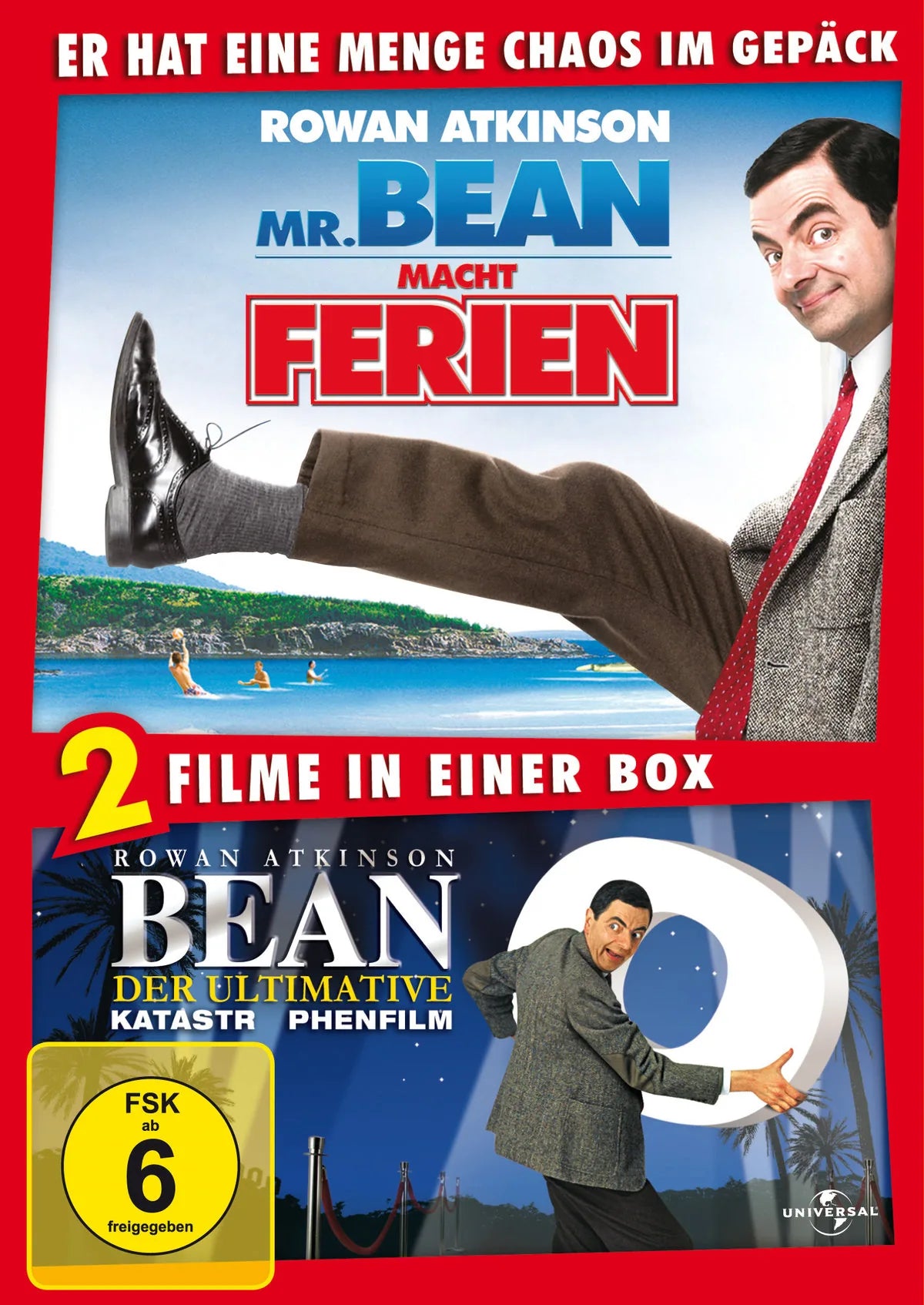 Mr. Bean macht../Bean - Der ult. Katastr. [2DVD] - DVD