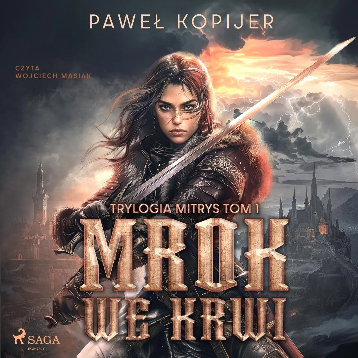 Cover: Mrok we krwi (Hörbuch Download) von Pawel Kopijer