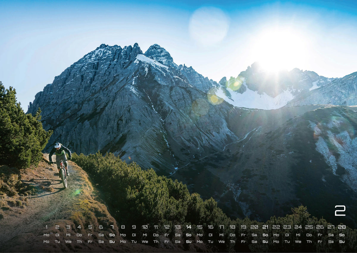 MTB | Mountainbike - 2027 - Kalender DIN A3 – Ansicht