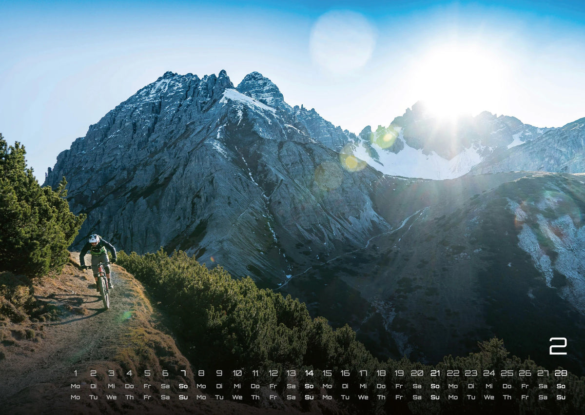 MTB | Mountainbike - 2027 - Kalender DIN A2 – Ansicht