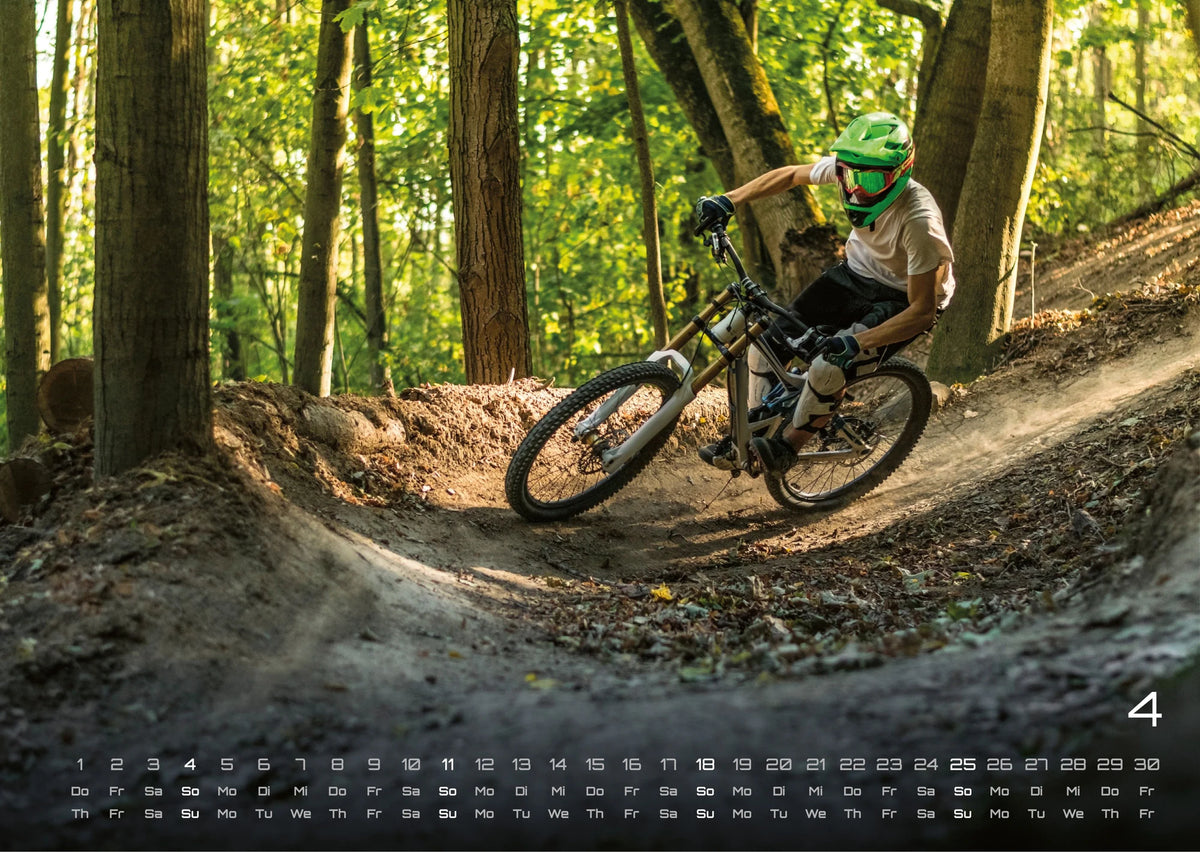 MTB | Mountainbike - 2027 - Kalender DIN A3 – Ansicht
