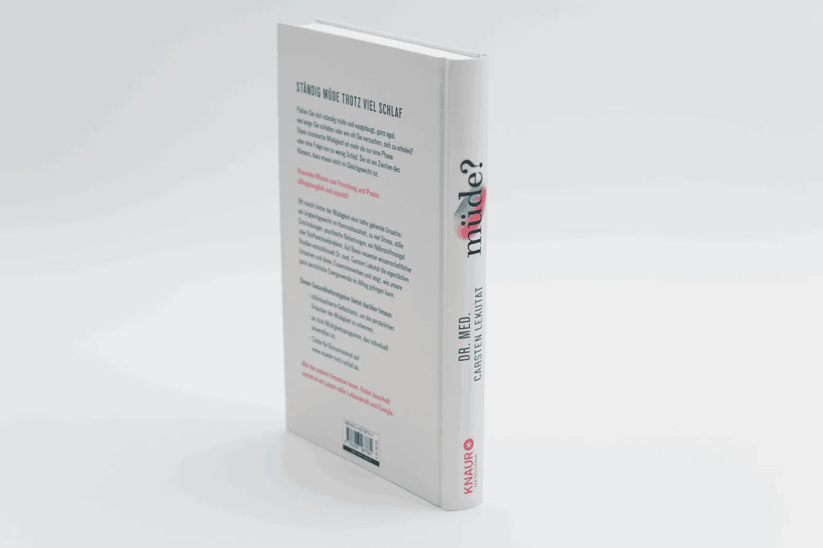 Detailansicht: müde? (Hardcover)