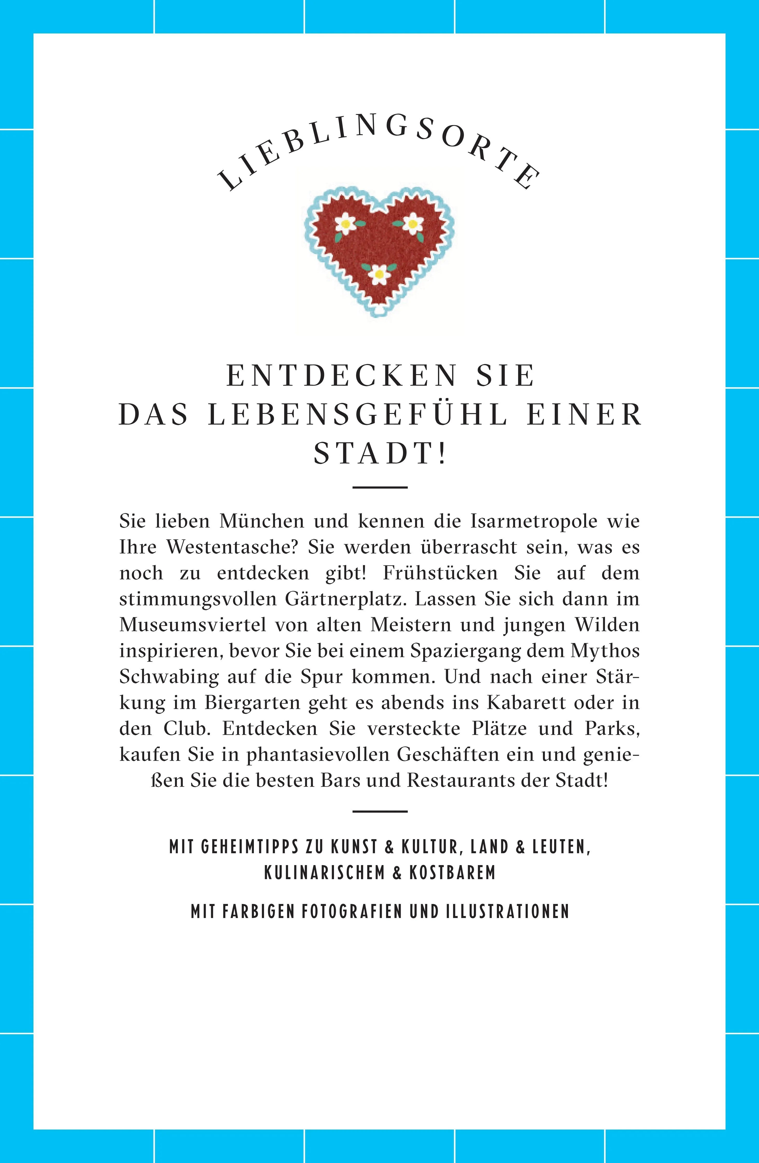 Rückseite: München Reiseführer LIEBLINGSORTE (Paperback)