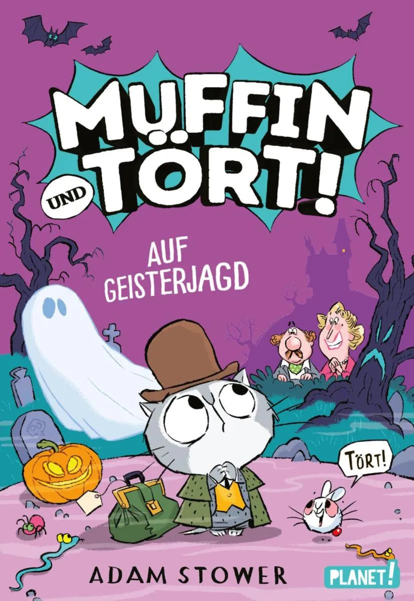 Cover: Muffin und Tört! 4: Auf Geisterjagd (E-Book) von Adam Stower