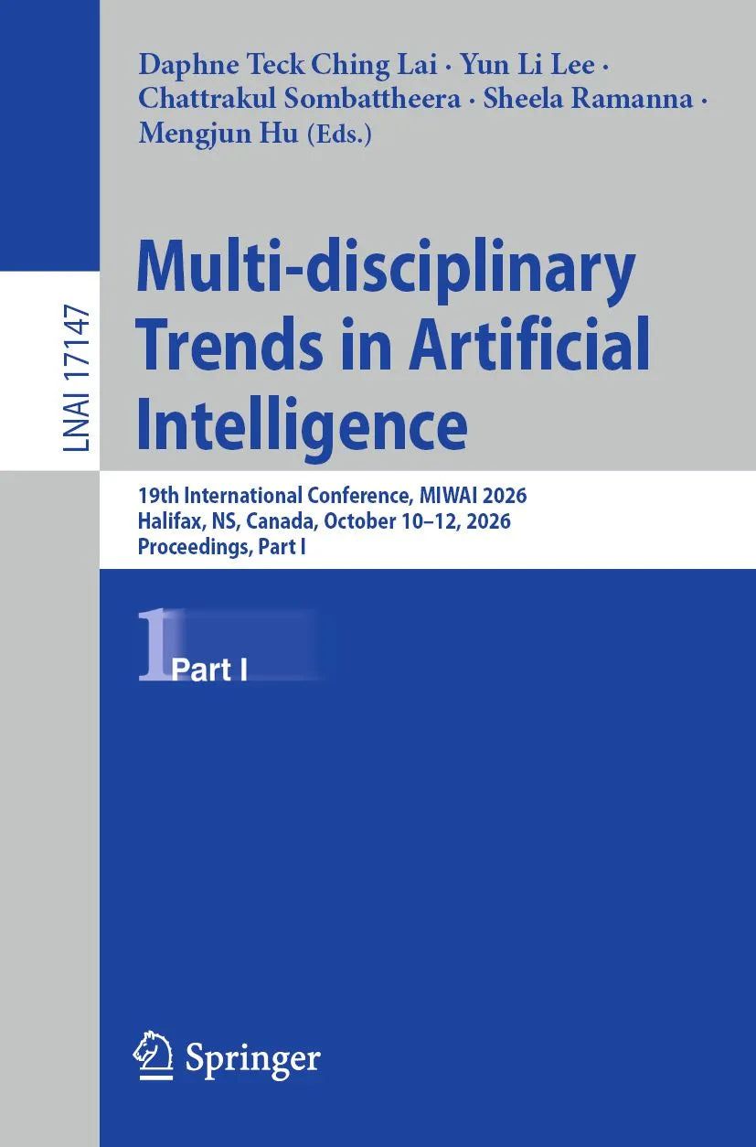 Cover: Multi-disciplinary Trends in Artificial Intelligence (E-Book) von Daphne Teck Ching Lai