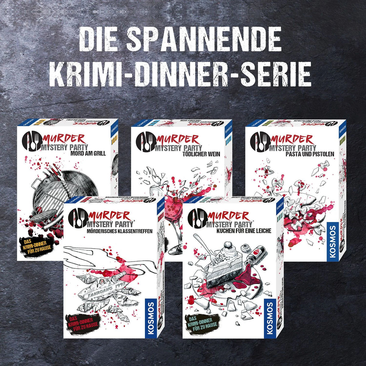 Murder Mystery Party Mord am Grill – Ansicht