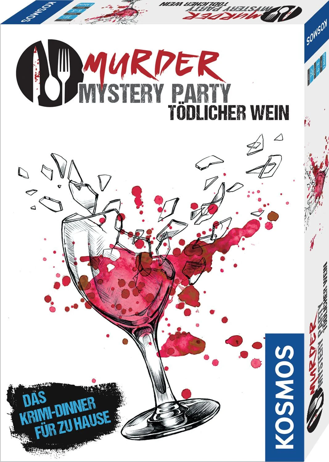 Gesellschaftsspiel: Murder Mystery Party Tödlicher Wein