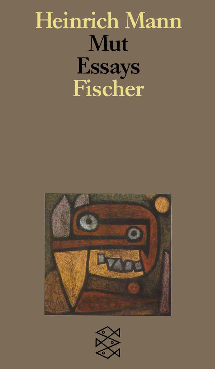Buchcover von 'Mut' - Taschenbuch von Heinrich Mann