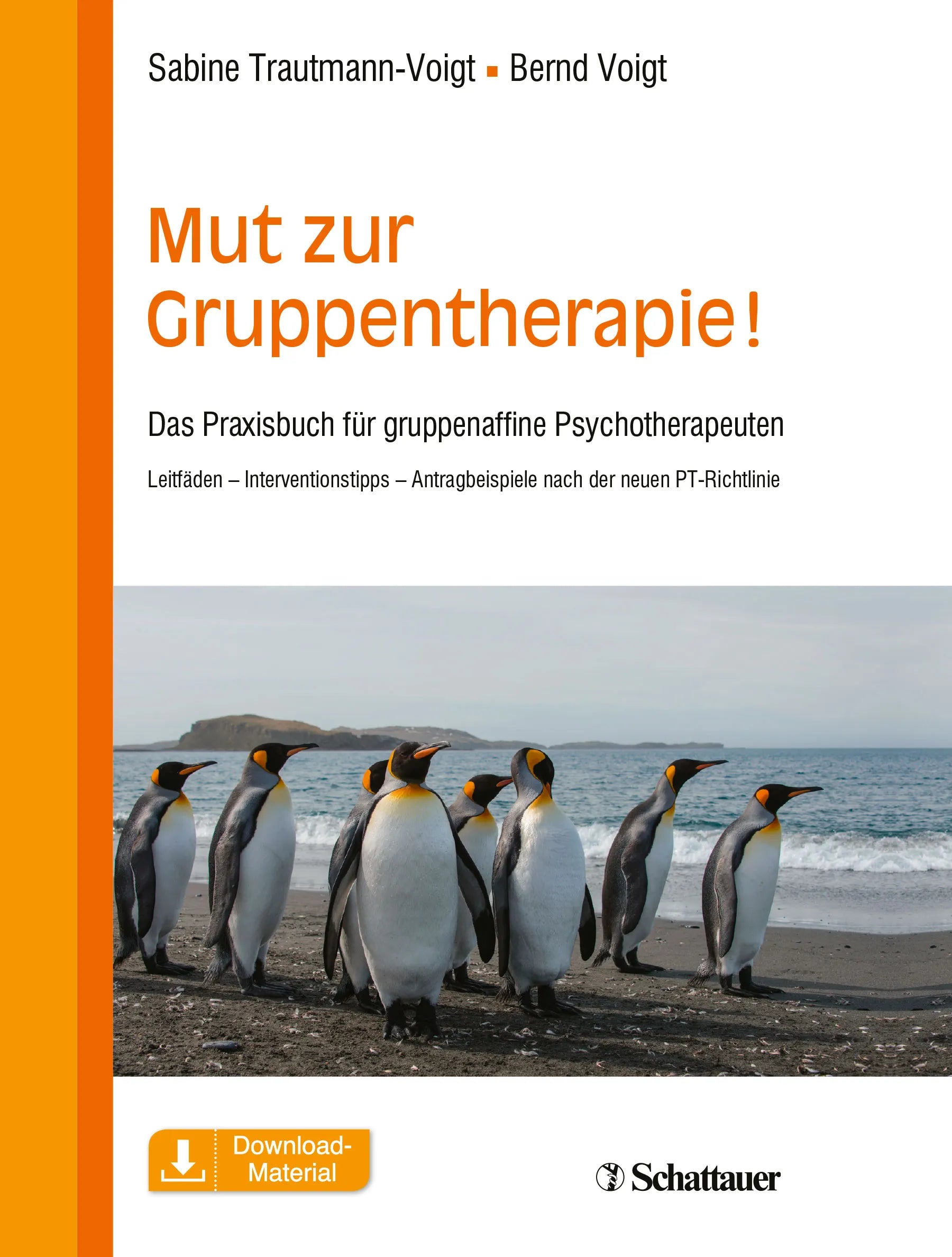 Buchcover von 'Mut zur Gruppentherapie!' - Gebundene Ausgabe von Sabine Trautmann-Voigt