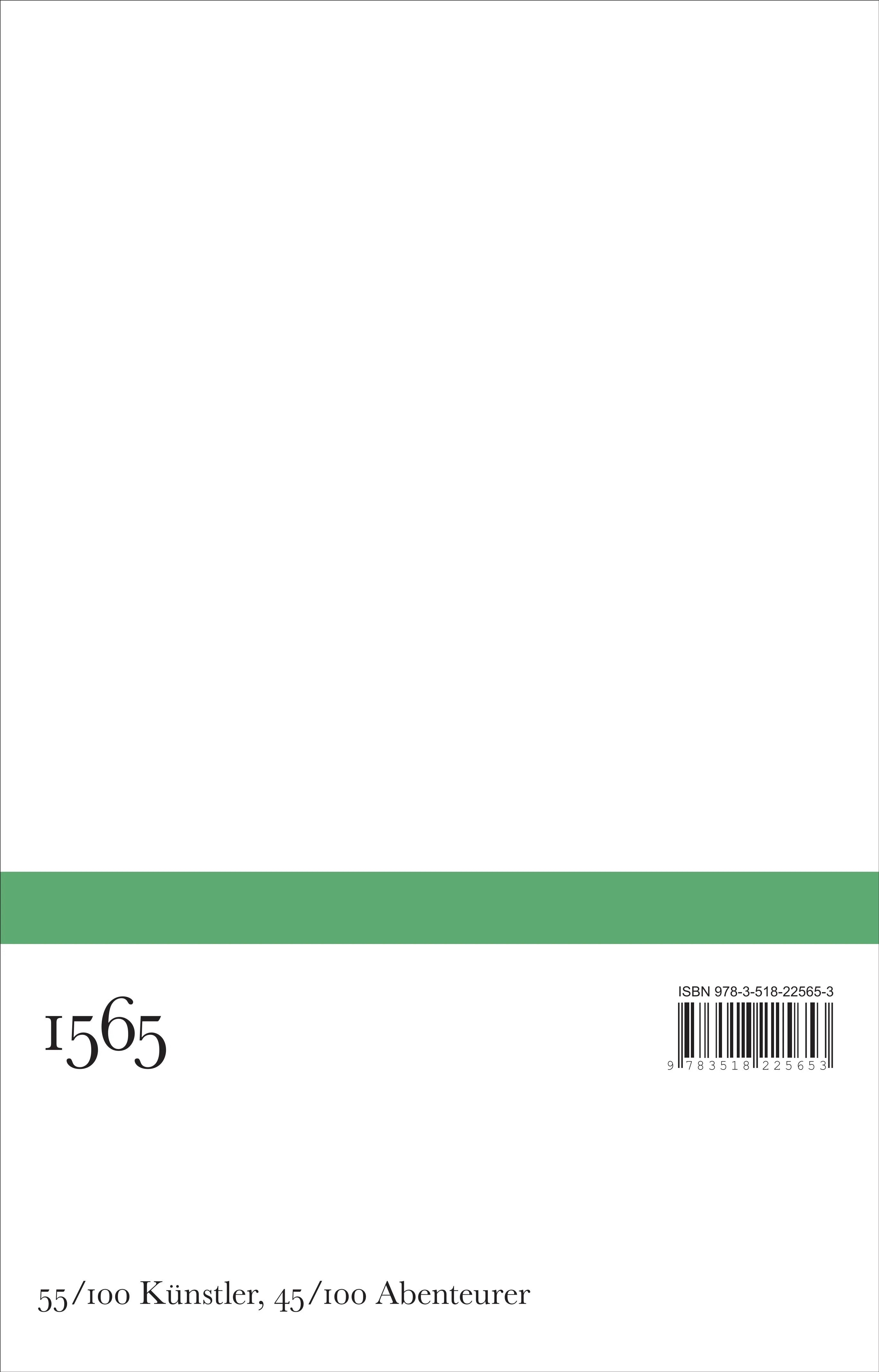 Rückseite: Mutmaßliche Leben (Hardcover)
