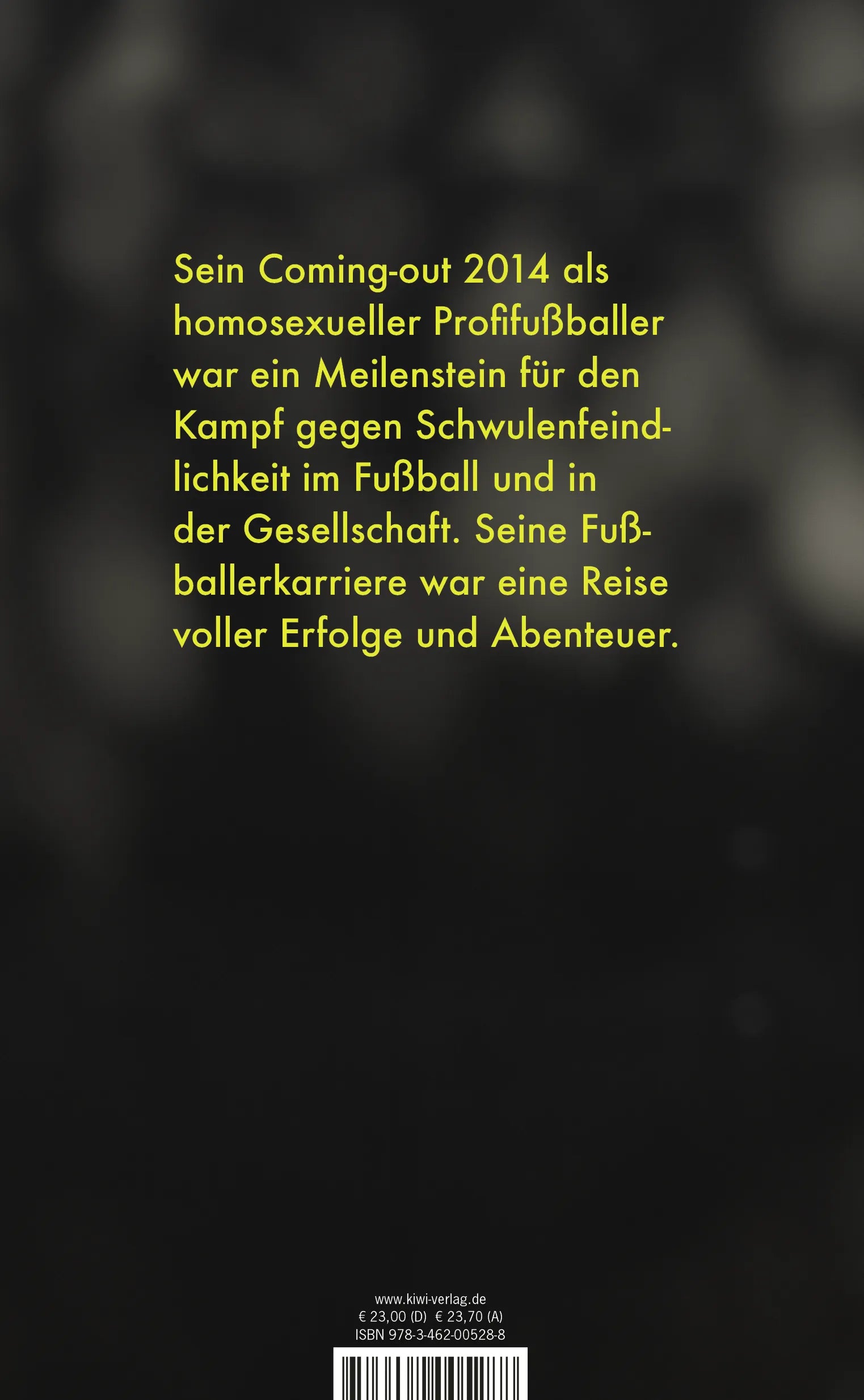 Buchrückseite von 'Mutproben' mit Klappentext - Gebundene Ausgabe