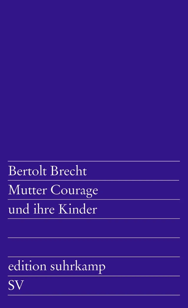 Buchcover von 'Mutter Courage und ihre Kinder' - Taschenbuch von Bertolt Brecht