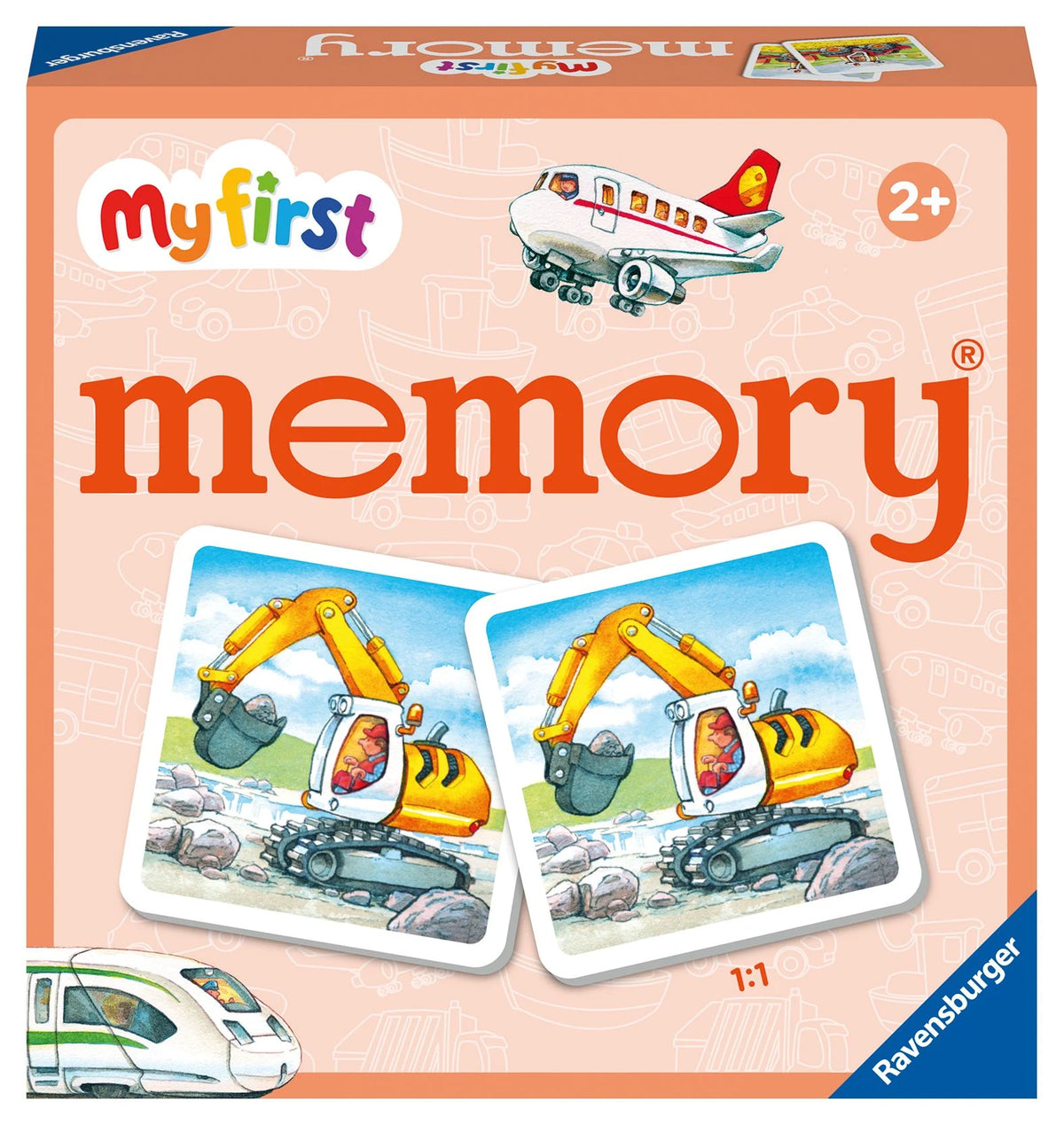 Kinderspiel: My first memory® Fahrzeuge - Kinderspiel ab 2 Jahre