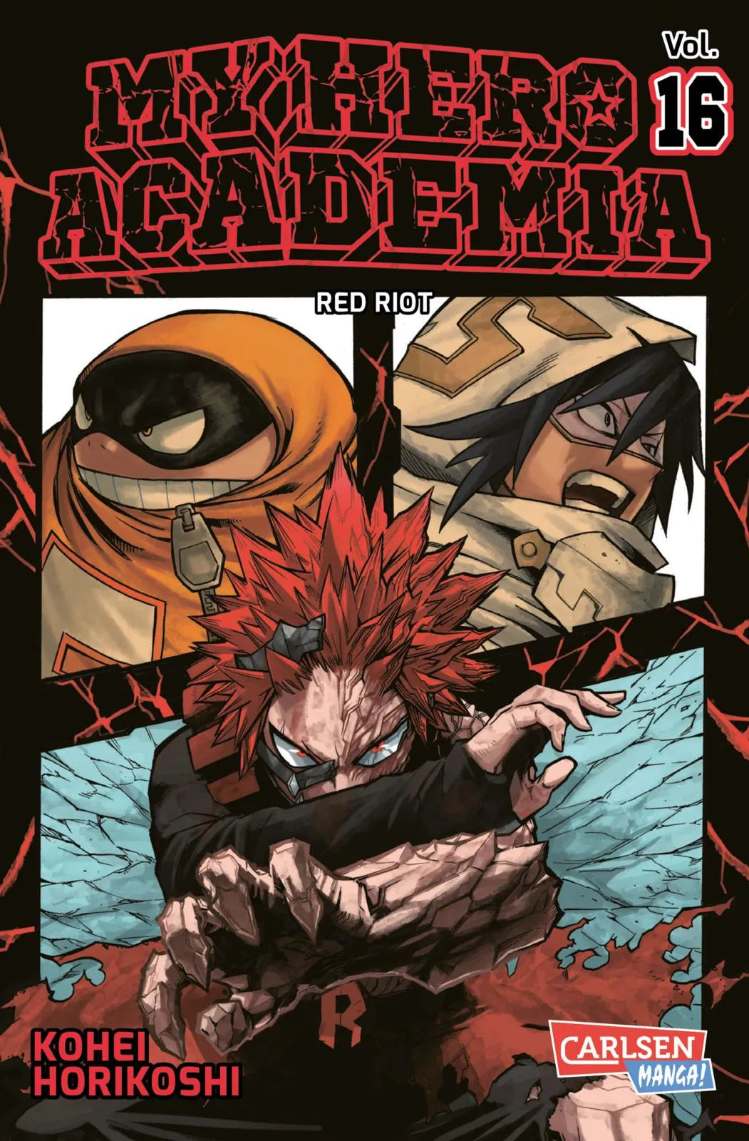 Buchcover von 'My Hero Academia 16' - Taschenbuch von Kohei Horikoshi