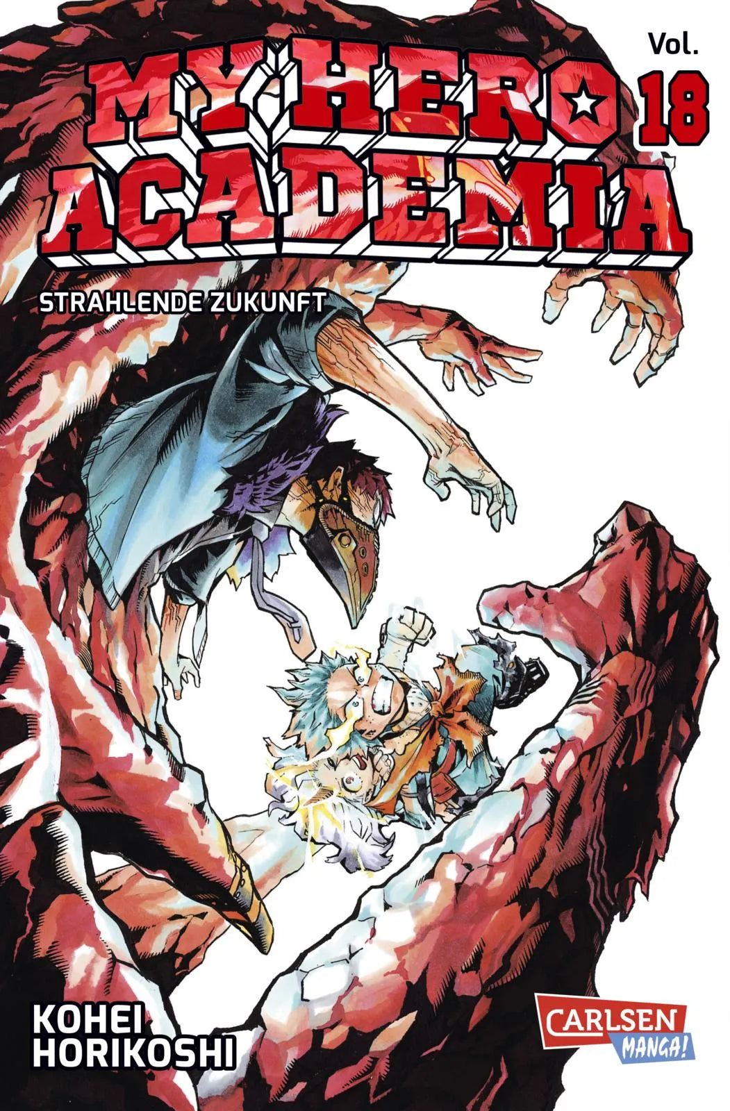 Buchcover von 'My Hero Academia 18' - Taschenbuch von Kohei Horikoshi