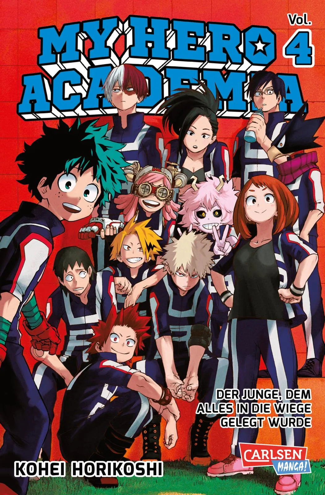 Buchcover von 'My Hero Academia 4' - Taschenbuch von Kohei Horikoshi