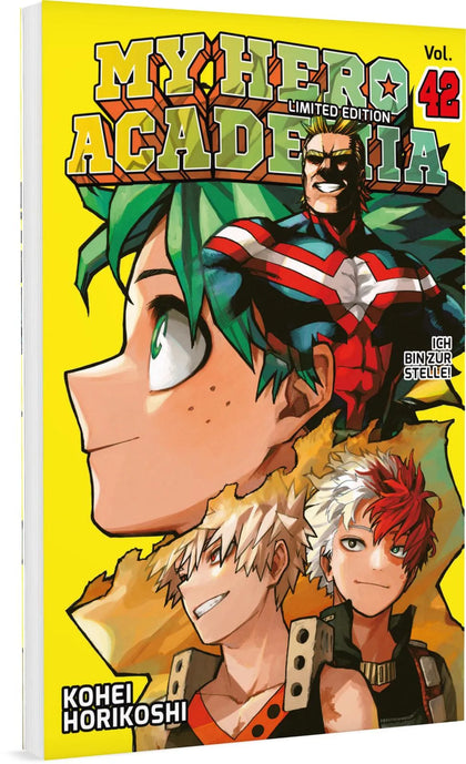 Buchcover von 'My Hero Academia 42 - Limitierte Edition' - Taschenbuch von Kohei Horikoshi