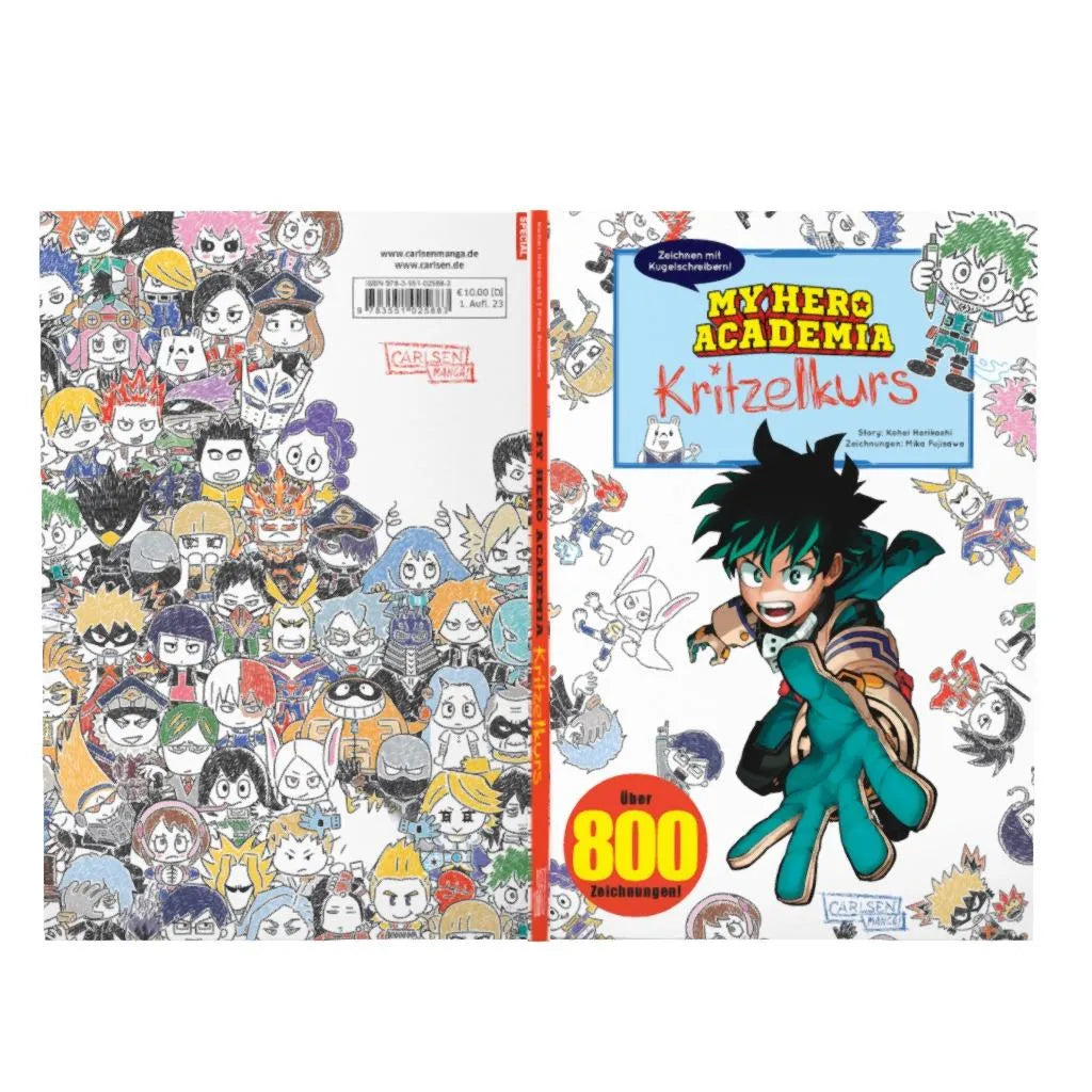 Produktansicht: My Hero Academia Kritzelkurs (Taschenbuch)