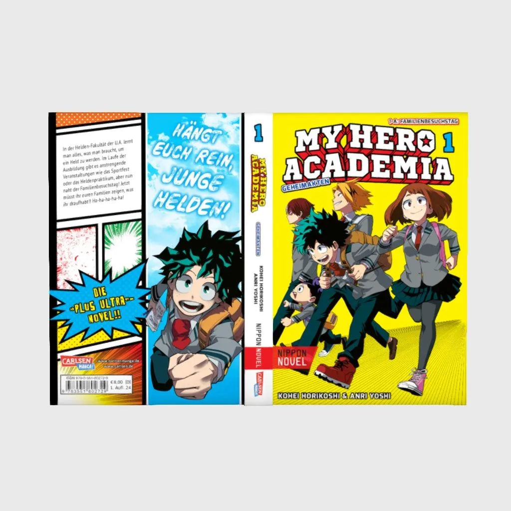 Produktansicht: My Hero Academia Nippon Novel 1: My Hero Academia Novel 1 (Taschenbuch)