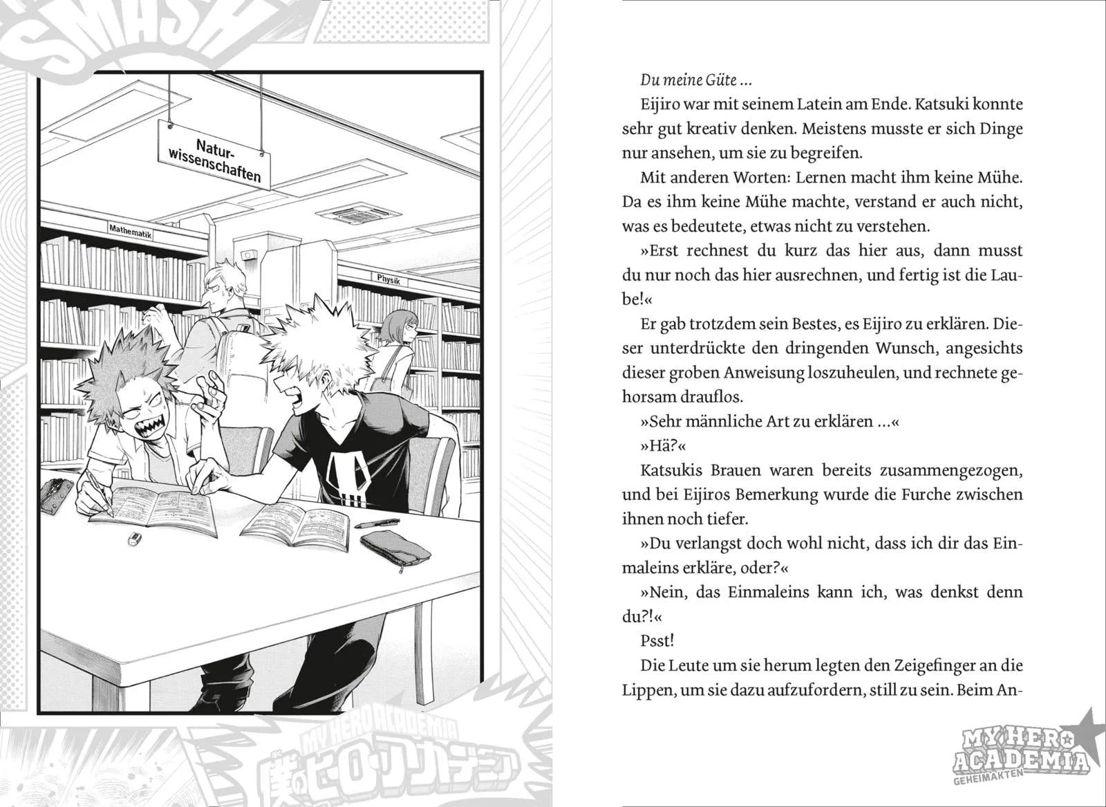 Detailansicht: My Hero Academia Nippon Novel 2: My Hero Academia Novel 2 - Trainingscamp im Wald: Verstecktes Level (Taschenbuch)