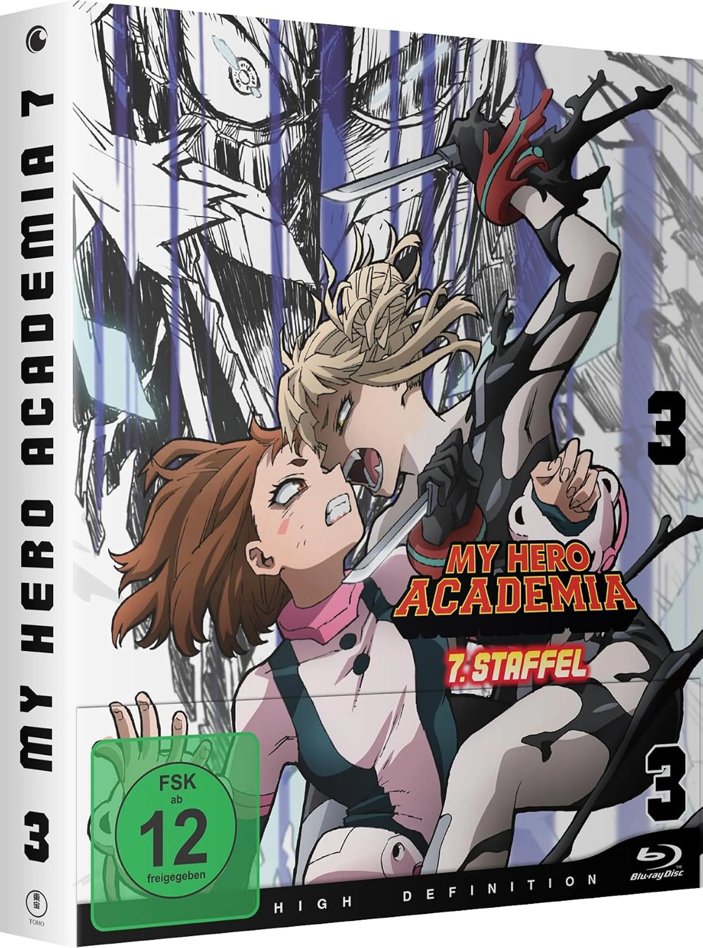 Blu-ray-Cover: My Hero Academia - Staffel 7 - Vol.3