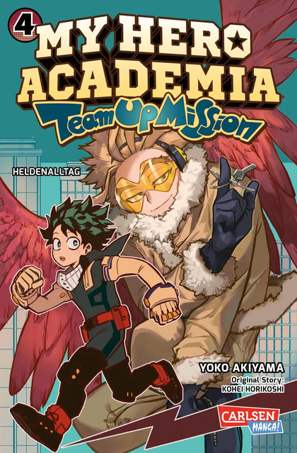 Buchcover von 'My Hero Academia - Team Up Mission 4' - Taschenbuch von Kohei Horikoshi