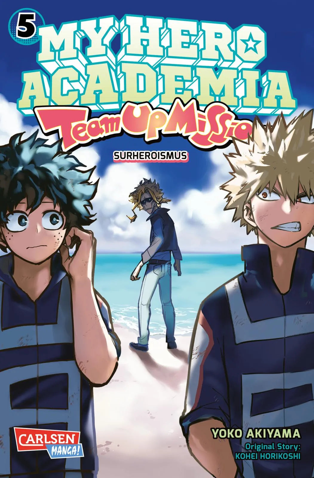 Buchcover von 'My Hero Academia - Team Up Mission 5' - Taschenbuch von Kohei Horikoshi