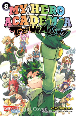 Buchcover von 'My Hero Academia - Team Up Mission 8' - Taschenbuch von Kohei Horikoshi