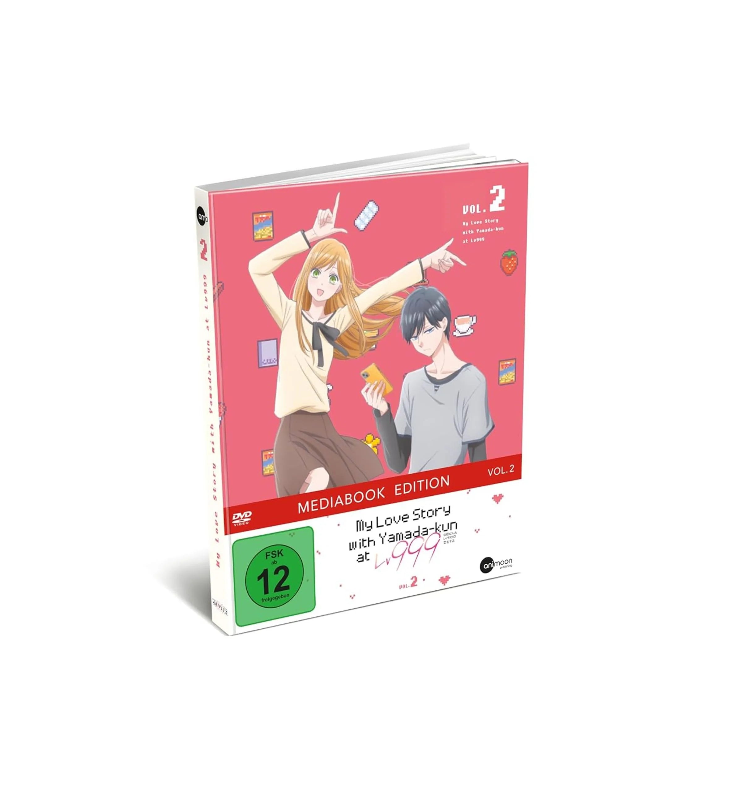 DVD-Cover: My Love Story with Yamada-kun at Lv999 - Vol. 2. Regie: Morio Asaka. Vorläufiges Cover - Platzhalterbild